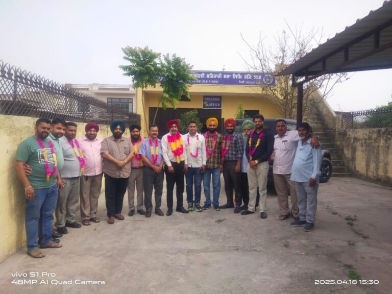 ਸਰਬਸੰਮਤੀ ਨਾਲ ਹੋਈ ਚੋਣ ‘ਚ ਸੈਕਟਰੀ ਰਾਜਵੰਤ ਸਿੰਘ ਟੌਸਾ ਪ੍ਰਧਾਨ ਚੁਣੇ ਗਏ