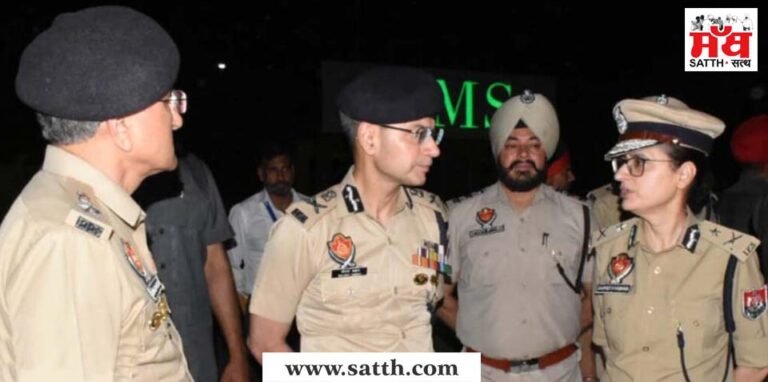 ਪੰਜਾਬ ਪੁਲਿਸ ਵੱਲੋਂ ਪੰਜਾਬ ਦੇ ਵੱਖ-ਵੱਖ ਜ਼ਿਲ੍ਹਿਆ ਵਿੱਚ ਰਾਤ ਨੂੰ ਨਾਕਾਬੰਦੀ ਕਰਕੇ ਵਾਹਨਾਂ ਦੀ ਕੀਤੀ ਜਾ ਰਹੀ ਚੈਕਿੰਗ