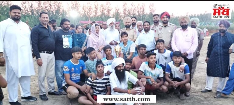 ਵਿਸਾਖੀ ਨੂੰ ਸਮਰਪਿਤ ਡੇਰਾ ਬਾਬਾ ਟਿੱਬੀ ਸਾਹਿਬ ਵੱਲੋਂ ਕਰਵਾਏ ਗਏ ਕਬੱਡੀ ਮਹਾਂਕੁੰਭ ਦੇ ਆਲ ਓਪਨ ‘ਚ ਫਤਿਹਪੁਰ ਦੀ ਟੀਮ ਜੇਤੂ