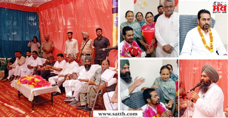 ਸੇਠੀਉਧਨਵਾਲ ਬਲਾਚੌਰ ਮਾਰਕੀਟ ਕਮੇਟੀ ਦੇ ਚੇਅਰਮੈਨ ਵਜੋਂ ਹੋਈ ਤਾਜਪੋਸ਼ੀ