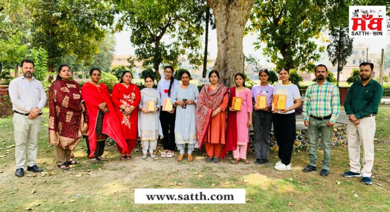 ਗੁਰੂ ਨਾਨਕ ਕਾਲਜ ਫਾਰ ਵੋਮੈਨ ਵਾਤਾਵਰਨ ਦੀ ਸਾਫ ਸਫਾਈ ਦੀ ਮਹੱਤਤਾ ਸਬੰਧੀ ਪੋਸਟਰ ਮੇਕਿੰਗ  ਮੁਕਾਬਲਾ ਕਰਵਾਇਆ