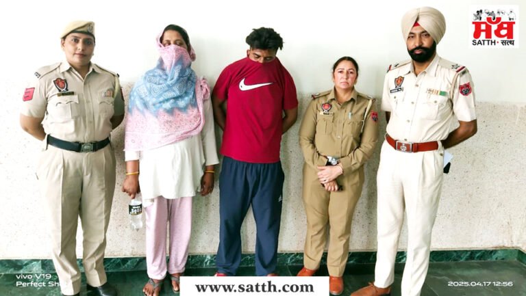 ਪਿੰਡ ਜੱਬੋਵਾਲ ਦੇ ਦੋ ਨਸ਼ਾ ਤਸਕਰ ਕਾਬੂ