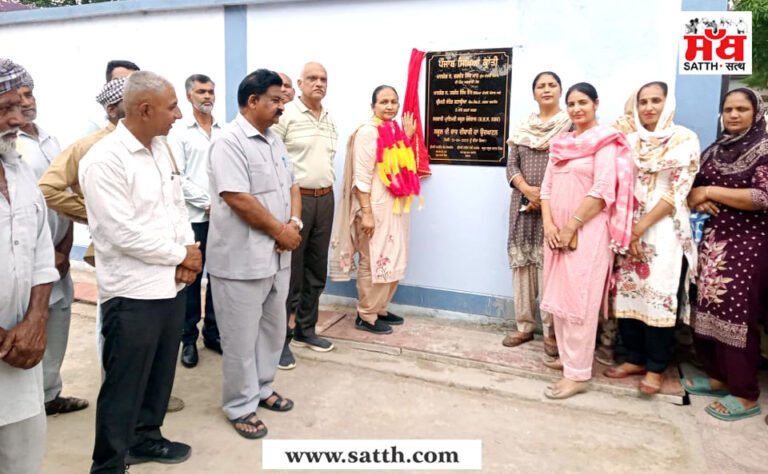 ਵਿਧਾਇਕਾ ਸ਼੍ਰੀਮਤੀ  ਸੰਤੋਸ਼ ਕਟਾਰੀਆ ਨੇ ਪਿੰਡ ਭੋਲੇਵਾਲ ਵਾਸੀਆਂ ਦੀਆਂ ਸੁਣੀਆਂ ਸਮੱਸਿਆਵਾਂ