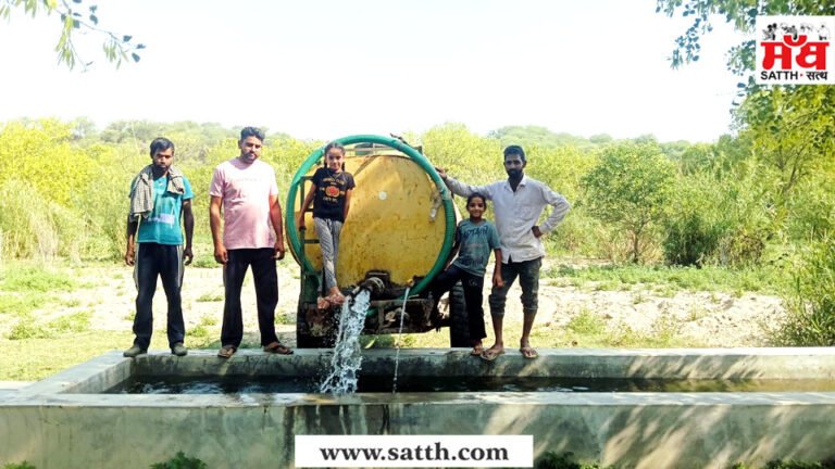 ਪਿੰਡ ਭੋਲੇਵਾਲ ਵਾਸੀਆਂ ਨੇ ਜੰਗਲੀ ਜੀਵਾਂ ਨੂੰ  ਤੱਪਦੀ ਗਰਮੀ ਵਿੱਚ ਟੈਕਰਾਂ ਨਾਲ ਪਾਣੀ ਪਹੁੰਚਣ ਦੀ ਕੀਤੀ ਪਹਿਲਕਦਮੀ