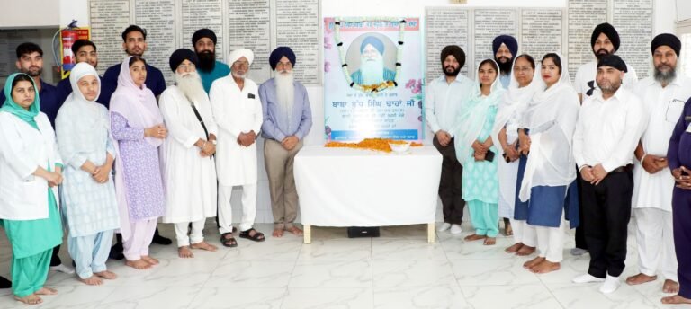 ਸੇਵਾ ਦੇ ਪੁੰਜ ਬਾਬਾ ਬੁੱਧ ਸਿੰਘ ਢਾਹਾਂ ਦੀ 7ਵੀਂ ਬਰਸੀ ਮਨਾਈ