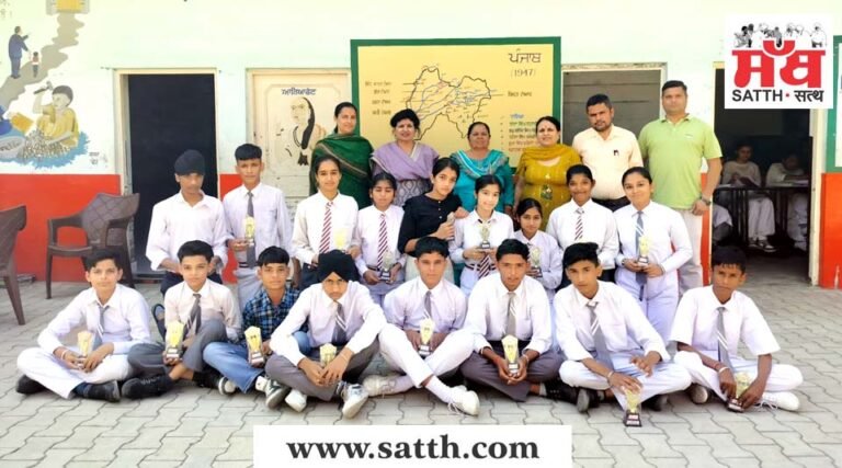 ਨੋਨੀ ਮਾਡਲ ਸਕੂਲ ਕਾਠਗੜ੍ਹ ਦਾ ਅੱਠਵੀਂ ਦਾ ਨਤੀਜਾ ਰਿਹਾ 100 ਫੀਸਦੀ