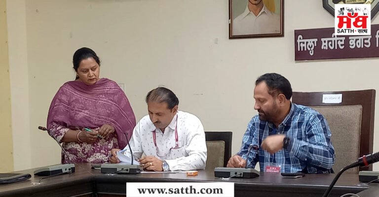 ਮਲਟੀਪਰਪਜ ਹੈਲਥ ਵਰਕਰ (ਫੀਮੇਲ) ਪੰਜਾਬ ਵੱਲੋਂ ਮੁੱਖ ਮੰਤਰੀ ਦੇ ਨਾਂਅ ਦਿੱਤਾ ਮੰਗ ਪੱਤਰ