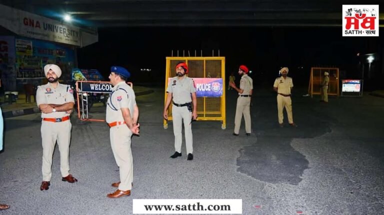 ਸੀਨੀਅਰ ਪੁਲਿਸ ਕਪਤਾਨ ਡਾ. ਮਹਿਤਾਬ ਸਿੰਘ ਨੇ ਕੀਤੀ ਹਾਈਟੈੱਕ ਨਾਕਾ ਆਸਰੋਂ ਦੀ ਚੈਕਿੰਗ ਮੁਹਿੰਮ ਟੀਮ ਦੀ ਕੀਤੀ ਅਗਵਾਈ