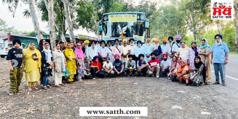 ਗੁਰਦੁਆਰਾ ਅੰਗਦ ਨਗਰ ਪ੍ਰਬੰਧ ਕਮੇਟੀ ਦੇ ਸਹਿਯੋਗ ਨਾਲ ਸੰਗਤਾਂ ਨੇ ਕੀਤੀ ਗੁਰਧਾਮਾਂ ਦੀ ਨਿਸ਼ਕਾਮ ਯਾਤਰਾ