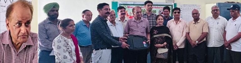 ਸਮਾਜ ਵਿੱਚੋਂ ਨਸ਼ਿਆਂ ਦੇ ਖਾਤਮੇ ਲਈ ਸੁਹਿਰਦਤਾ ਨਾਲ ਸਾਂਝੇ ਯਤਨ ਕਰਨ ਦੀ ਜਰੂਰਤ- ਡਾ ਸੁਨੀਲ ਪਾਠਕ