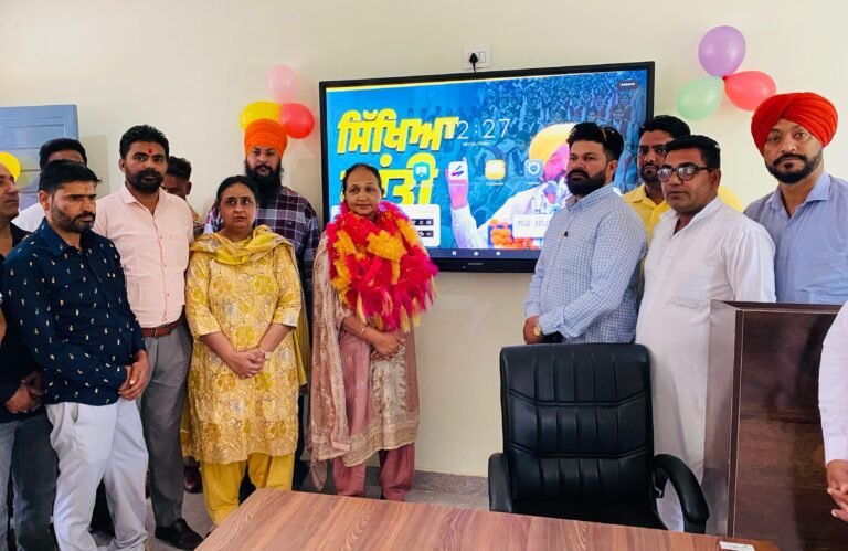 ਹਲਕਾ ਵਿਧਾਇਕਾ ਕਟਾਰੀਆ ਵਲੋ 6 ਸਕੂਲਾਂ ’ਚ. 79.74ਲੱਖ ਰੁਪਏ ਦੀ ਲਾਗਤ ਵਾਲੇ ਵੱਖ ਵੱਖ ਵਿਕਾਸ ਕਾਰਜਾਂ ਦਾ ਕੀਤੇ ਉਦਘਾਟਨ 