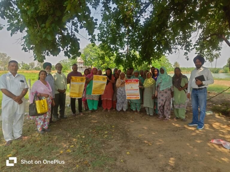 ਐਂਟੀ ਡੇਂਗੂ ਕੈਂਪੇਨ ਤਹਿਤ ਹਰੇਕ ਸ਼ੁੱਕਰਵਾਰ ਡੇਂਗੂ ਤੇ ਵਾਰ : ਹੈਲਥ ਇੰਸਪੈਕਟਰ ਗੁਰਿੰਦਰ 