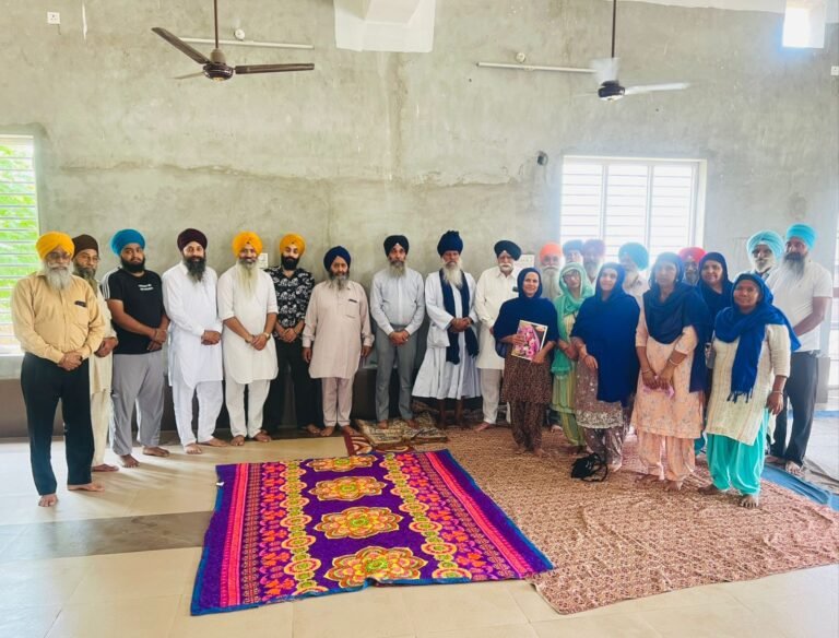 ਗੁ: ਮੰਜੀ ਸਾਹਿਬ ਵਿਖੇ ਸ਼੍ਰੀ ਗੁਰੂ ਤੇਗ ਬਹਾਦਰ ਜੀ ਦੀ 350 ਸਾਲਾ ਸ਼ਹੀਦੀ ਸ਼ਤਾਬਦੀ ਜ਼ਿਲ੍ਹਾ ਪੱਧਰੀ ਮਨਾਉਣ ਸੰਬੰਧੀ ਮੀਟਿੰਗ ਹੋਈ