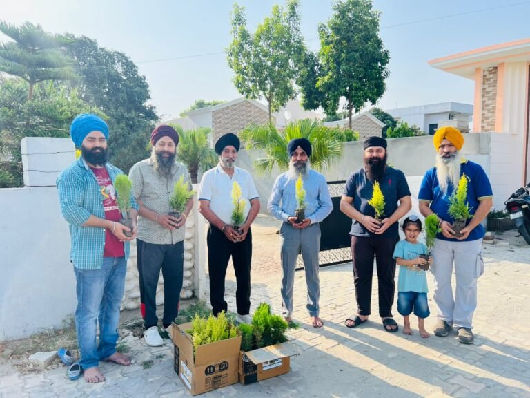 ਸ਼੍ਰੀ ਗੁਰੂ ਰਾਮਦਾਸ ਸੇਵਾ ਸੁਸਾਇਟੀ, ਨਵਾਂਸ਼ਹਿਰ ਨੇ ਬੂਟੇ ਲਗਾ ਕੇ ਮਨਾਇਆ ਸ਼੍ਰੀ ਗੁਰੂ ਅਮਰਦਾਸ ਜੀ ਦਾ 546ਵਾਂ ਪ੍ਰਕਾਸ਼ ਪੁਰਬ ਦਿਵਸ