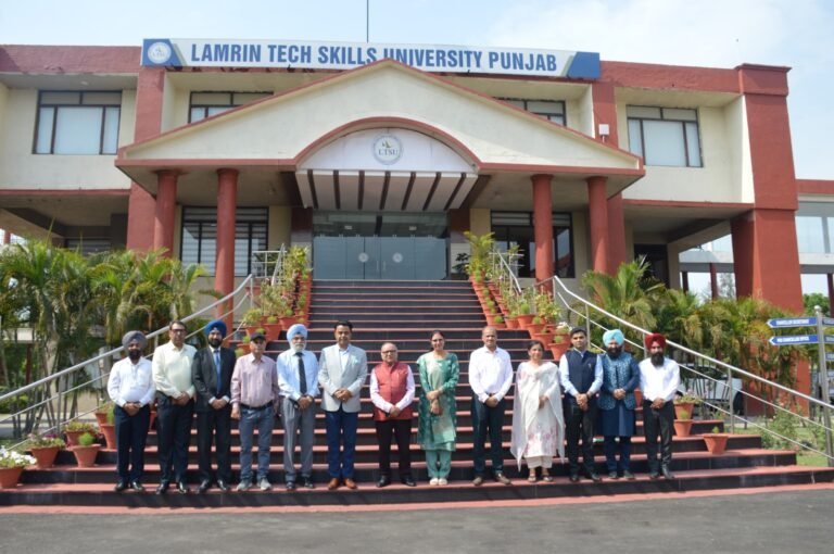 ਲੈਮਰਿਨ ਟੈਕ ਸਕਿੱਲਜ਼ ਯੂਨੀਵਰਸਿਟੀ ਪੰਜਾਬ ਨੇ ਗਵਰਨਿੰਗ ਬਾਡੀ ਦੀ ਤੀਜੀ ਮੀਟਿੰਗ ਕੀਤੀ |