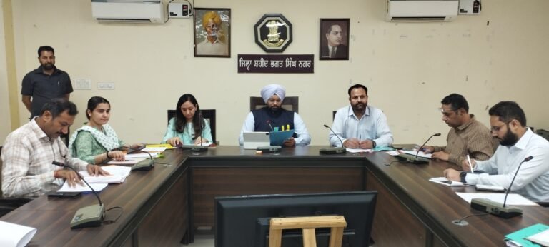 ਡਿਪਟੀ ਕਮਿਸ਼ਨਰ ਨੇ ਹੜ੍ਹ ਰੋਕੂ ਤਿਆਰੀਆਂ ਦਾ ਲਿਆ ਜਾਇਜਾ 