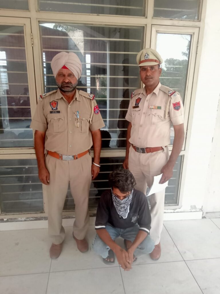 ਨਸ਼ੀਲੀ ਗੋਲੀਆ ਸਮੇਤ ਇਕ ਕਾਬੂ