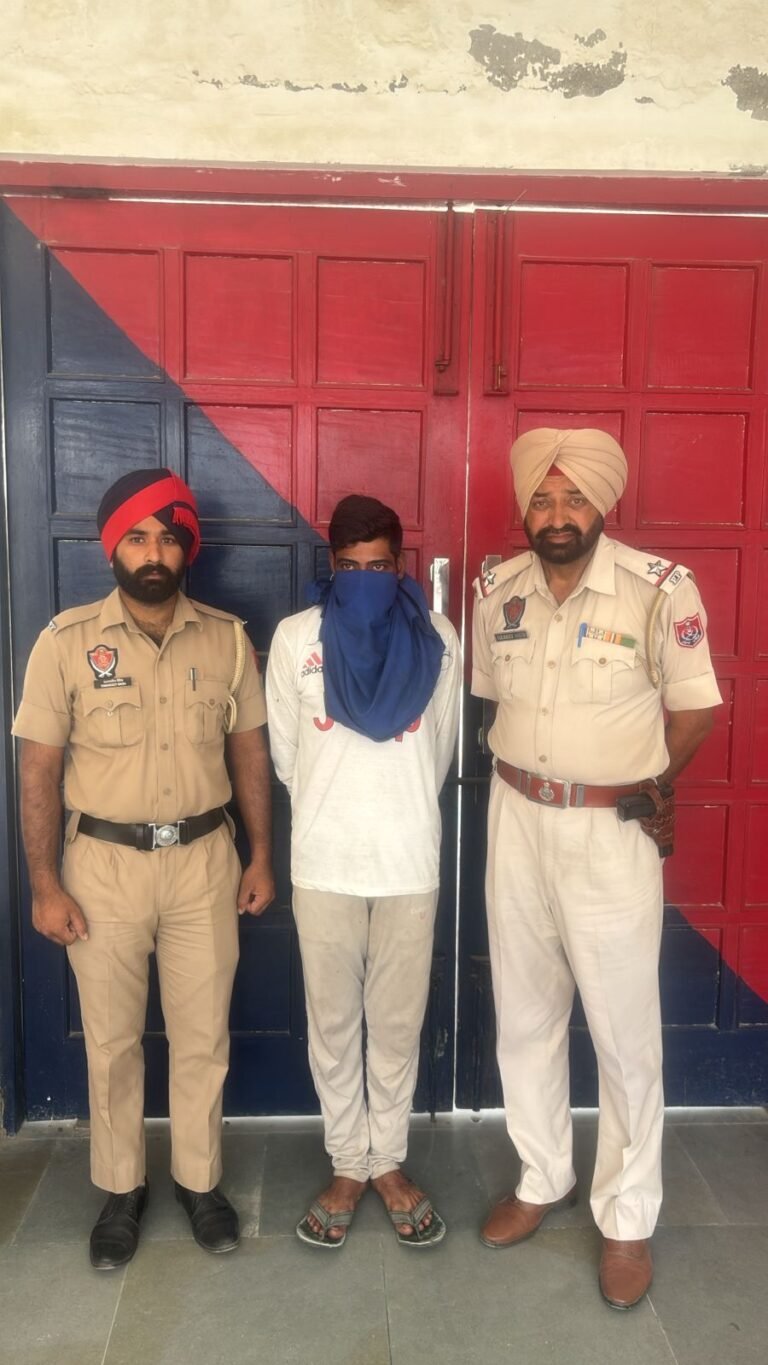 ਨਸ਼ੀਲੀ ਗੋਲੀਆ ਸਮੇਤ ਇਕ ਕਾਬੂ