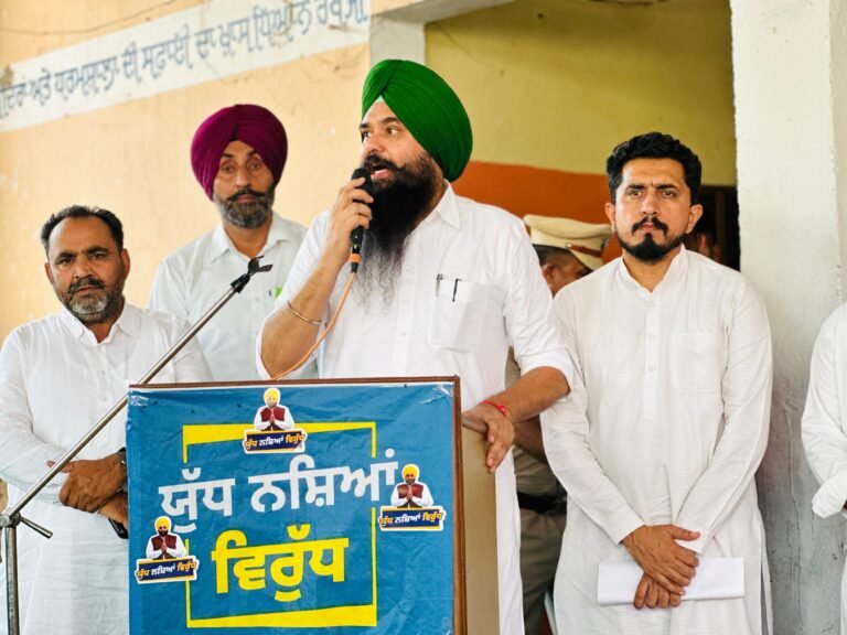 ਨਸ਼ਿਆਂ ਵਿਰੁੱਧ ਜੰਗ ਵਿੱਚ ‘ਯੁੱਧ ਨਸ਼ਿਆਂ ਵਿਰੁੱਧ’ ਮੁਹਿੰਮ ਮੀਲ ਦਾ ਪੱਥਰ ਸਾਬਤ ਹੋਈ – ਮਾਲਵਿੰਦਰ ਕੰਗ