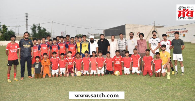 ਵਿਲੇਜ਼ ਯੂਥ ਕਲੱਬ ਕਾਹਮਾ ਵੱਲੋਂ 60 ਵੇ ਫੁੱਟਬਾਲ ਟੂਰਨਾਮੈਂਟ ਦੀ ਤਿਆਰੀ 