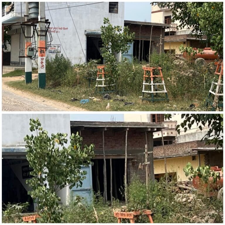 ਬਲਾਚੌਰ ਸ਼ਹਿਰ ਵਿੱਚ ਨਜਾਇਜ਼ ਉਸਾਰੀਆਂ ਦਾ ਕੰਮ ਜੋਰਾ ਸ਼ੋਰਾਂ ਤੇ। 