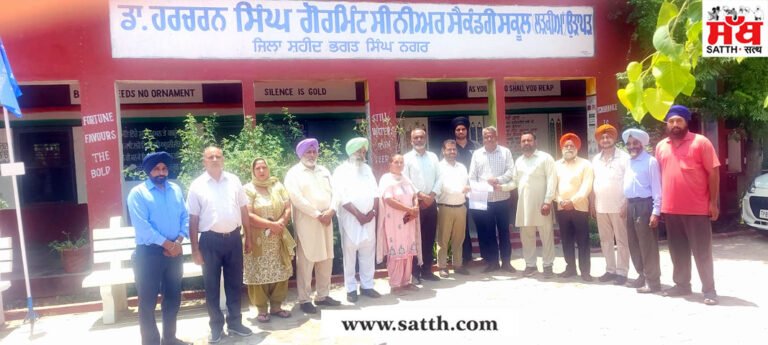 ਸਤਨਾਮ ਚੇਚੀ  ਜਲਾਲਪੁਰ ਵੱਲੋਂ ਪਿੰਡ ਉੜਾਪੜ ਸਕੂਲ ਨੂੰ 2.00 ਲੱਖ ਰੁਪਏ ਦੀ ਦਿੱਤੀ ਗ੍ਰਾਂਟ।