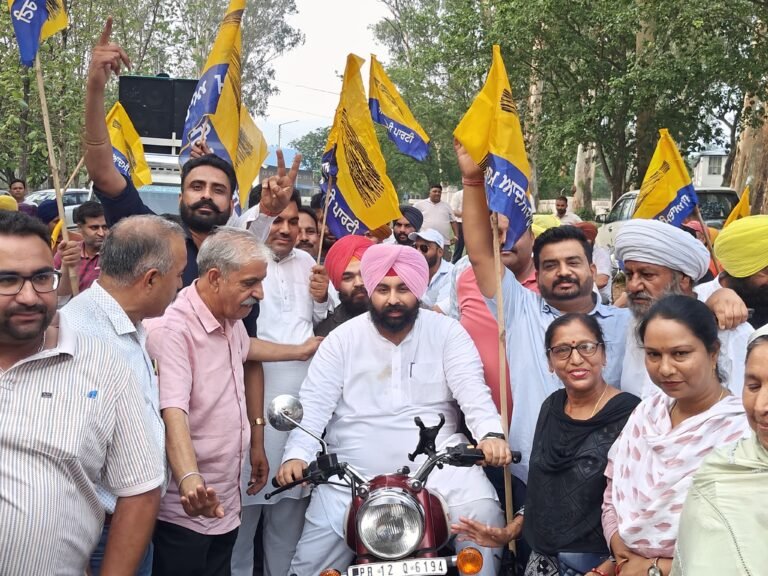 ਭਾਰਤ ਦੀ ਰਾਜਨੀਤੀ ਵਿਚ ਅੱਜ ਤੋ ਹੋਈ ਨਵੇ ਅਧਿਆਏ ਦੀ ਸੁਰੂਆਤ- ਹਰਜੋਤ ਬੈਂਸ 