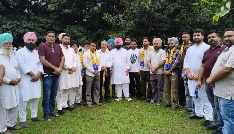 ਆਮ ਆਦਮੀ ਪਾਰਟੀ ਵਿੱਚ ਸਾਮਿਲ ਹੋਏ ਇਲਾਕੇ ਦੇ ਹੋਰ ਪਤਵੰਤੇ