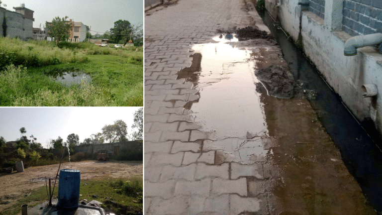ਲੀਕੇਜਾਂ ਤੇ ਖੁੱਲੀਆਂ ਚੱਲ ਰਹੀਆਂ ਟੂਟੀਆਂ ਨਾਲ ਪੀਣ ਵਾਲੇ ਅਨਮੁੱਲਾ ਪਾਣੀ ਹੋ ਰਿਹਾ ਬਰਬਾਦ