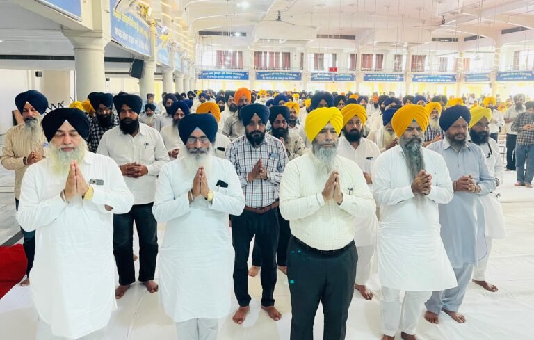 ਸ਼ਹੀਦ ਭਾਈ ਤਾਰੂ ਸਿੰਘ ਜੀ ਦੇ ਸ਼ਹੀਦੀ ਦਿਹਾੜੇ ਮੌਕੇ ਗੁਰਦੁਆਰਾ ਸ੍ਰੀ ਮੰਜੀ ਸਾਹਿਬ ਵਿਖੇ ਗੁਰਮਤਿ ਸਮਾਗਮ
