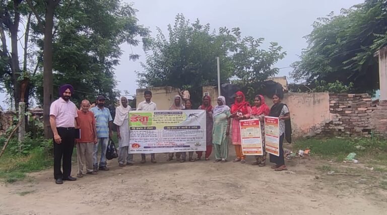 ਨੈਸ਼ਨਲ ਵੈਕਟਰ ਬੌਰਨ ਡਿਜੀਜ਼ ਕੰਟਰੋਲ ਪ੍ਰੋਗਰਾਮ ਅਤੇ ਦੂਸਿਤ ਪਾਣੀ ਤੋ ਹੋਣ ਵਾਲੀਆ ਬਿਮਾਰੀਆ ਦੇ ਬਚਾਉ  ਪਿੰਡ  ਮੌਜੇਵਾਲ ਵਿਖੇ ਜਾਗਰੂਕ ਕੀਤਾ