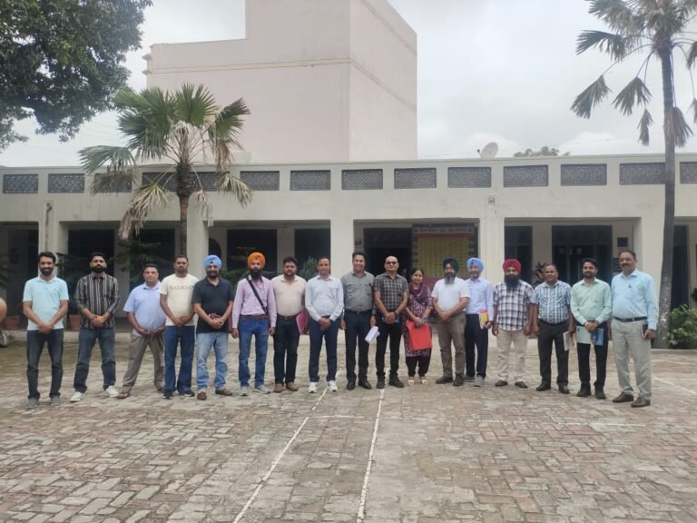 ਜੋਨ ਨੰਬਰ 6 ਨੇ ਕੀਤੀ ਪ੍ਰਿੰਸੀਪਲ ਬੋਲਾ ਦੀ ਪ੍ਰਧਾਨਗੀ ਹੇਠ ਖੇਡਾਂ ਸਬੰਧੀ ਪਲੇਠੀ ਮੀਟਿੰਗ 