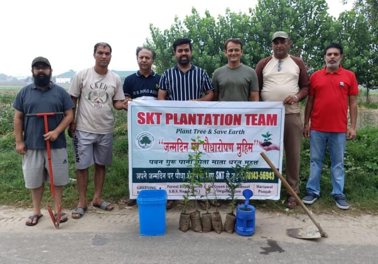 ਰੁੱਖ ਲਗਾਓ, ਵਾਤਾਵਰਣ ਬਚਾਓ: ਨਵਾਂਸ਼ਹਿਰ ਵਿੱਚ ਟੈਂਟ ਐਸੋਸੀਏਸ਼ਨ ਅਤੇ ਐਸ.ਕੇ.ਟੀ. ਪਲਾਂਟੇਸ਼ਨ ਟੀਮ ਦਾ ਸਾਂਝਾ ਉਪਰਾਲਾ