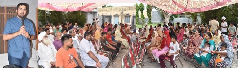 ਸਾਬਕਾ ਵਿਧਾਇਕ ਅੰਗਦ ਸਿੰਘ ਸੈਣੀ ਨੇ ਕਿਹਾ ਕਾਂਗਰਸ ਸਮੇਂ ਹੋਇਆ ਵਿਕਾਸ