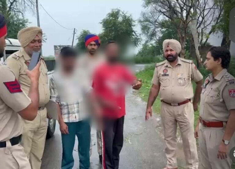 ਪਿੰਡ ਮੱਲਪੁਰ ਥਾਣਾ ਔੜ ਵਿੱਚ ਹੋਏ ਅੰਨ੍ਹੇ ਕਤਲ ਦੀ ਗੁੱਥੀ ਪੁਲਿਸ ਨੇ ਸੁਲਝਾਈ 