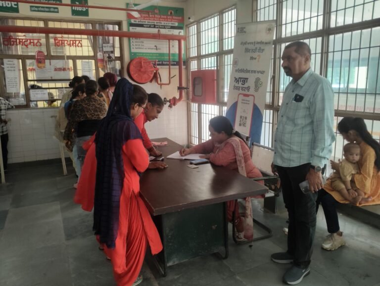 ਲੋਕਾਂ ਦੇ ਆਭਾ ਅਕਾਊਂਂਟ ਬਣਾਉਣ ਦੇ ਨਿਰਧਾਰਤ ਟੀਚੇ ਨੂੰ ਪ੍ਰਾਪਤ ਕੀਤਾ ਜਾਵੇ : ਡਾ. ਮਾਨ