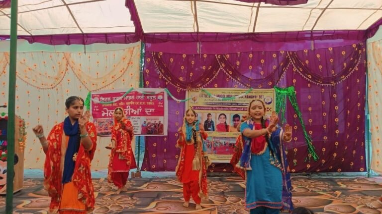 ਲਿਟਲ ਸਟਾਰ ਮਾਡਲ ਹਾਈ ਸਕੂਲ ਨਾਨੋਵਾਲ ਬੇਟ ਵਿਖੇ ਤੀਆਂ ਦਾ ਤਿਉਹਾਰ ਮਨਾਇਆ ਗਿਆ।