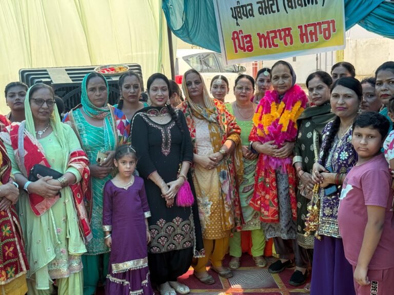 ਪਿੰਡ ਅਟਾਲ ਮਜਾਰਾ ਵਿਖੇ ਤੀਆਂ ਦੇ ਤਿਉਹਾਰ ਤੇ ਵਿਧਾਇਕਾ ਸੰਤੋਸ਼ ਕਟਾਰੀਆ ਨੇ  ਸ਼ਿਰਕਤ ਕੀਤੀ