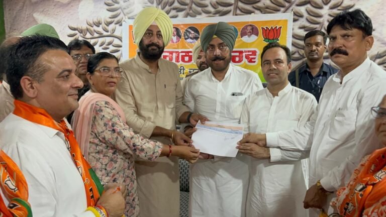 ਰਾਜਵਿੰਦਰ ਸਿੰਘ ਬਣੇ ਦੂਜੀ ਵਾਰ ਜ਼ਿਲ੍ਹਾ ਪ੍ਰਧਾਨਗੀ ਦਾ ਤਾਜ
