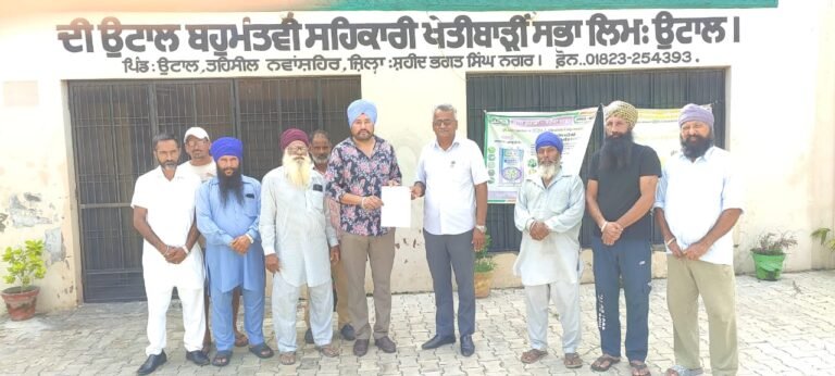 ਸਤਨਾਮ ਚੇਚੀ  ਜਲਾਲਪੁਰ ਵਲੋਂ ਨਵਾਂਸ਼ਹਿਰ ਦੇ ਪਿੰਡ ਉਟਾਲ ਦੀ ਪੰਚਾਇਤ ਨੂੰ ਦਿੱਤੀ 2 ਲੱਖ ਰੁਪਏ ਦੀ ਗ੍ਰਾਂਟ