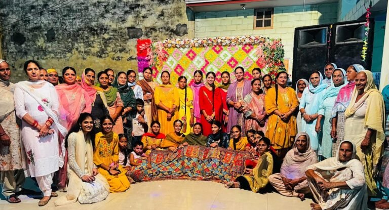 ਸੂਰਾਪੁਰ ਵਿਖੇ ਧੂਮ-ਧਾਮ ਨਾਲ਼ ਮਨਾਇਆ ਤੀਆਂ ਦਾ ਤਿਉਹਾਰ