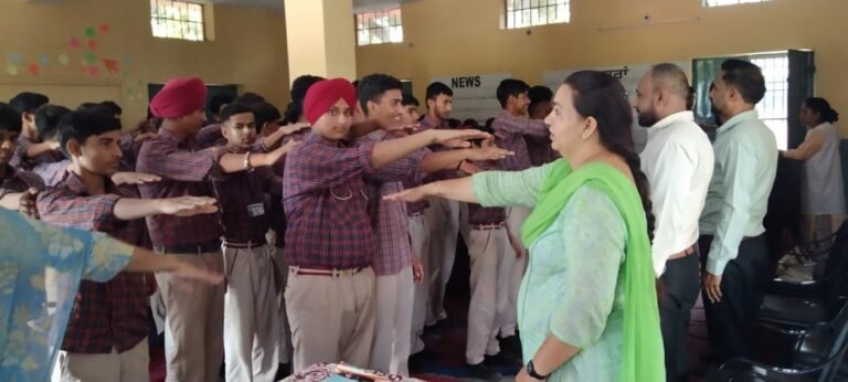 ਵਿਦਿਆਰਥੀਂਆਂ ਨੂੰ ਨਸ਼ੇ ਦੇ ਪ੍ਰਤੀ ਜਾਗਰੂਕ ਕਰਨਾ ਅਤਿ ਜਰੂਰੀ ਹੈ  :- ਚਮਨ ਸਿੰਘ