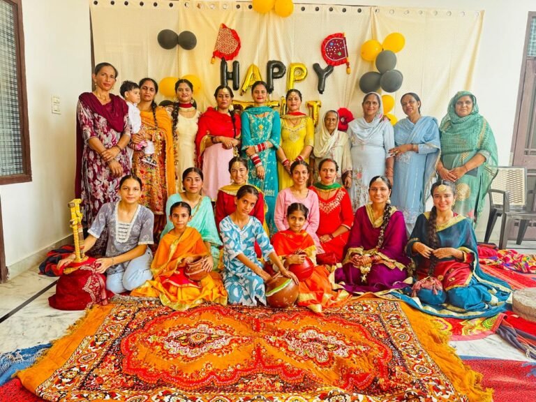 ਪਿੰਡ ਨਿੱਘੀ ‘ਚ ਉਤਸ਼ਾਹ ਨਾਲ ਮਨਾਇਆ ਤੀਆਂ ਦਾ ਤਿਉਹਾਰ