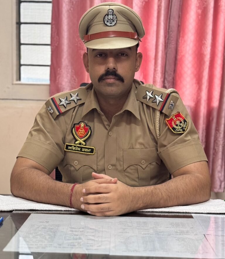 ਕਿਸੇਨੂੰ ਕਾਨੂੰਨ ਵਿਵਸਥਾ ਨਾਲ ਛੇੜਛਾੜ ਨਹੀ ਕਰਨ ਦਿੱਤੀ ਜਾਵੇਗੀ- ਐਸਐਚਓ ਕਾਠਗੜ੍ਹ 