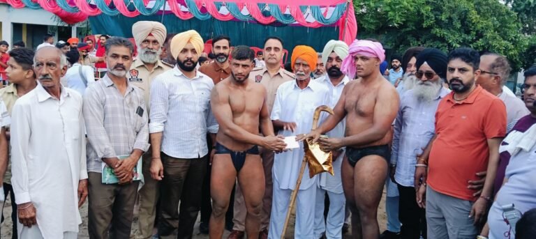 ਪਿੰਡ ਰੈਲ ਮਾਜਰਾ ਦਾ ਕਰਵਾਇਆ ਗਿਆ ਕੁਸ਼ਤੀ ਦੰਗਲ 