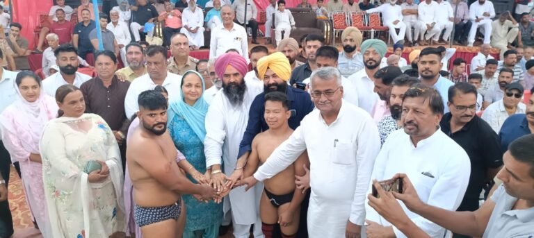 ਕਾਠਗੜ੍ਹ ਦਾ ਸਲਾਨਾ ਕੁਸ਼ਤੀ ਦੰਗਲ ਸਾਨੋ ਸ਼ੋਕਰ ਨਾਲ ਨੇਪਰੇ ਚੜ੍ਹੀਆ 