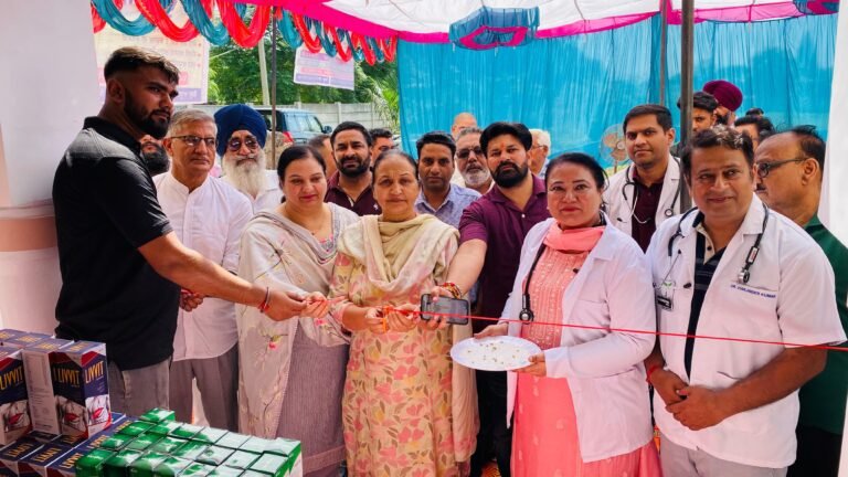 ਵਿਧਾਇਕ ਸੰਤੋਸ਼ ਕਟਾਰੀਆ ਨੇ ਬਲਾਚੌਰ ਵਿਖੇ ਆਯੂਰਵੈਦਿਕ ਤੇ ਹੋਮਿਉਪੈਥੀਕ ਮੈਡੀਕਲ ਕੈਂਪ ਦਾ ਕੀਤਾ ਉਦਘਾਟਨ… 