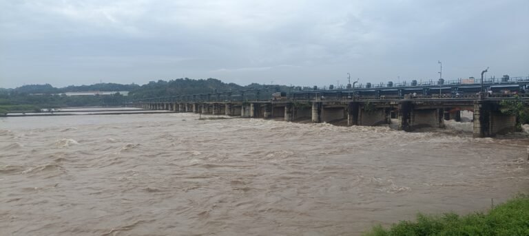 ਰੋਪੜ੍ਹ ਹੈਂਡ ਵਰਕਸ ਦੇ ਗੇਟ ਖੋਲੇ ਪਾਣੀ ਖਤਰੇ ਦੇ ਨਿਸ਼ਾਨ ਤੋਂ ਹੇਠਾਂ 