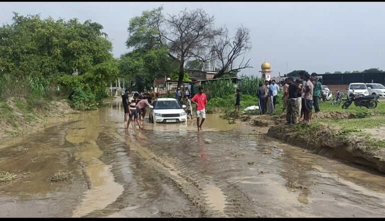 ਬਰਸਾਤੀ ਪਾਣੀ ਨੇ ਕਾਠਗੜ੍ਹ ਚੋਅ ਮਚਾਈ ਤਬਾਹੀ