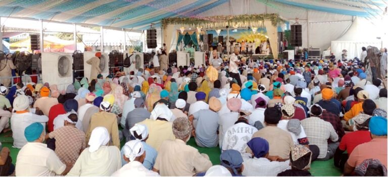 ਰਾਜਾ ਸਾਹਿਬ ‘ਚ ਵਿਸ਼ਾਲ ਨਗਰ ਕੀਰਤਨ ਸਜਾਏ ਗਏ 